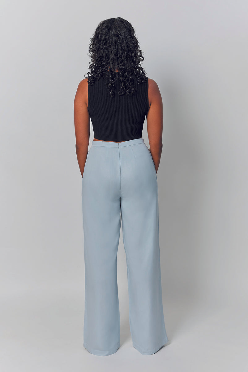 【DEARMINE】High waist two tuck wide slacks Pick Store | Kappy - Two Tuck Wide Pants - Cream