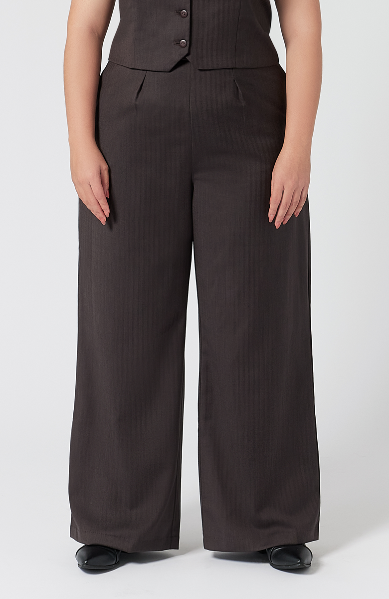 パンツ SabiN Grampians Wool Wide Trousers Grampians wool wide trousers (Black) – SabiN