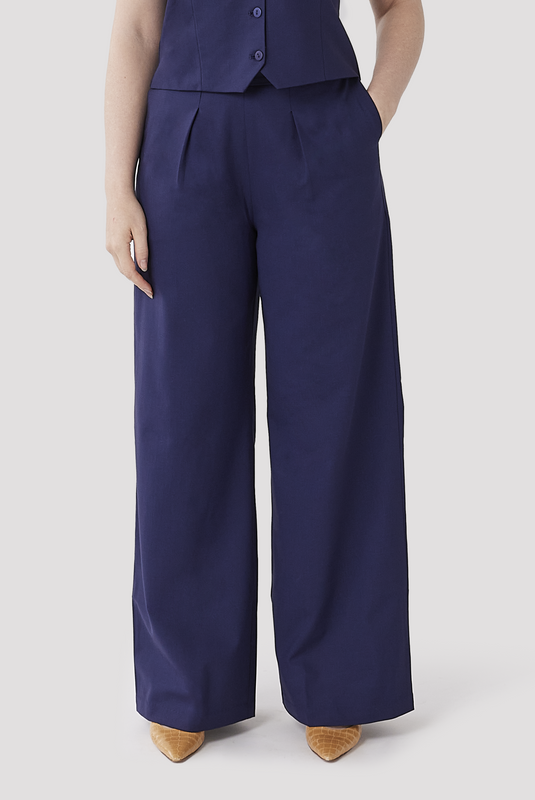 The Wool Wide Leg Pant