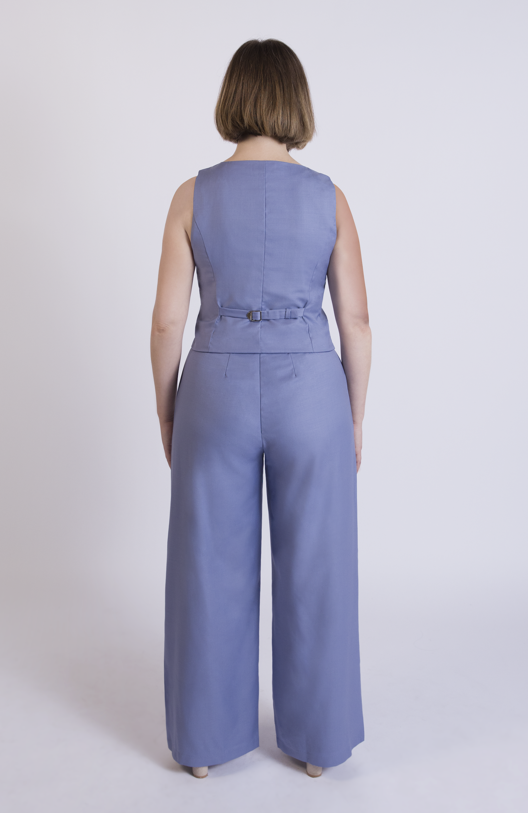 The Wool Wide Leg Pant For Full Hips And Thighs – Aam The Label