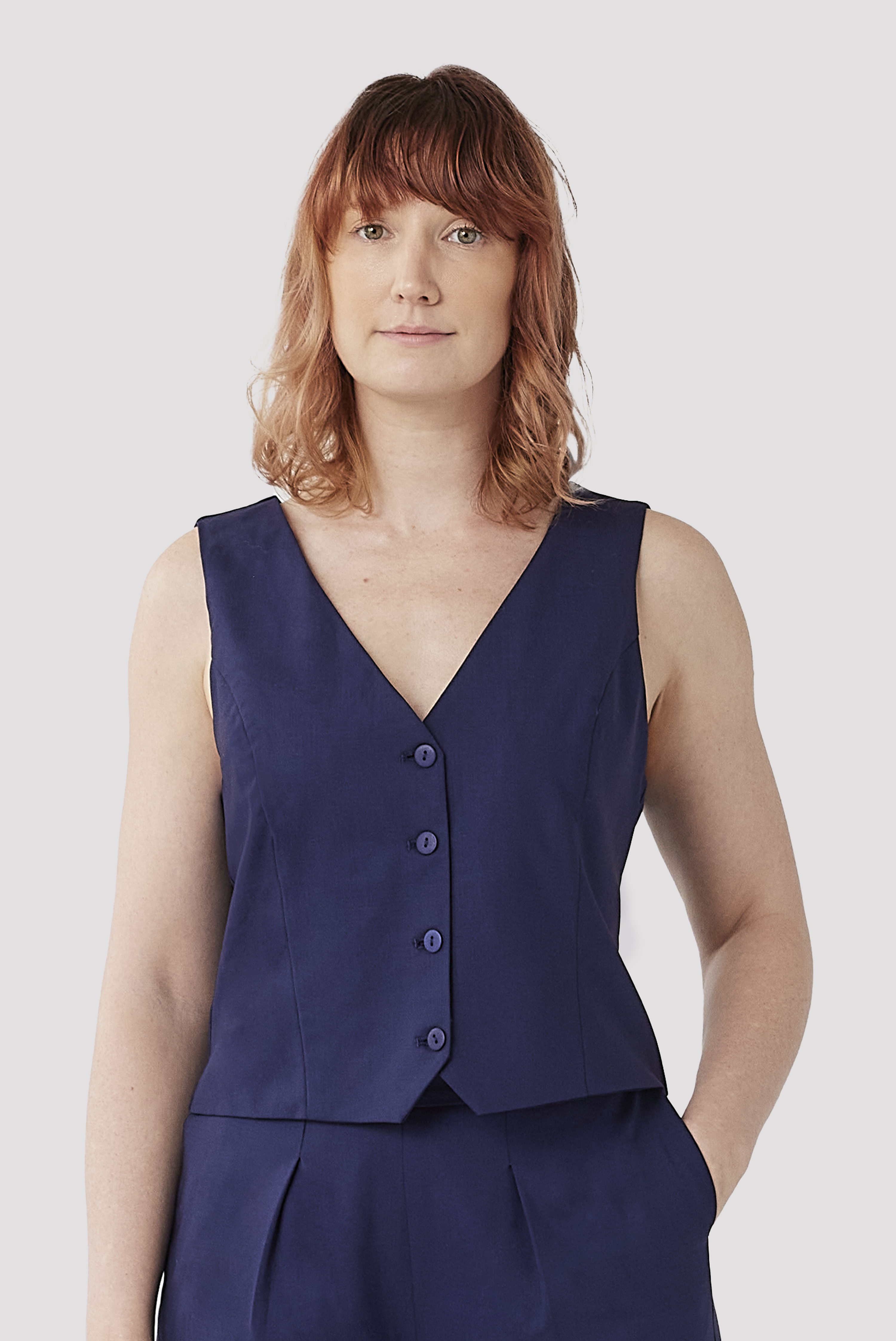 Wool vest 2025 womens long